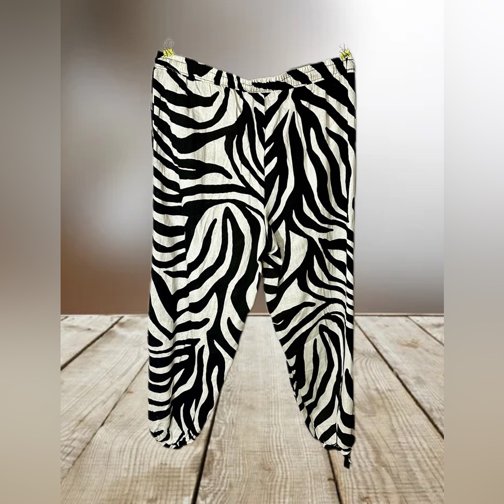 Rachel Zoe zebra print pants - Picture 2 of 9